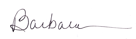 Barbara Oliver signature