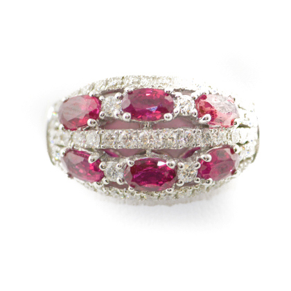 ruby and dimaond ring