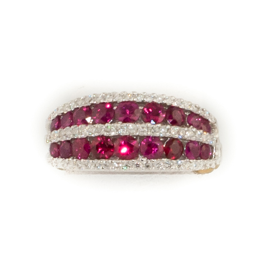 ruby and dimaond ring